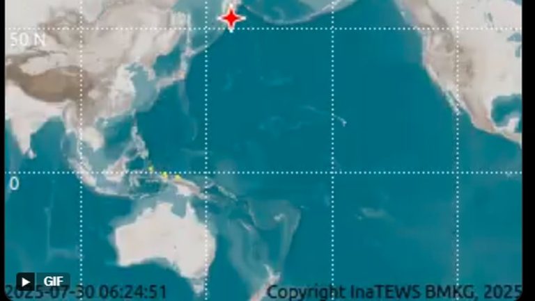 Gempa Rusia Picu Tsunami di Kepulauan Marquesas
