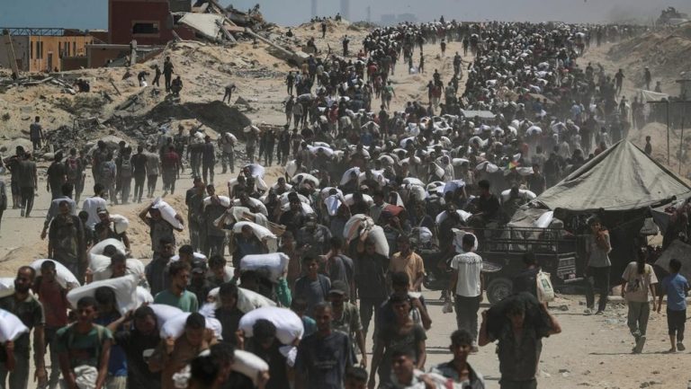 Tragedi Gaza: 30 Tewas Ditembak Saat Antre Bantuan