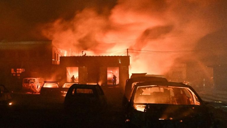 Serangan Drone Bikin Kilang Minyak Rusia Terbakar!