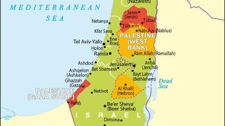 Rahasia Peta Baru Inggris: Palestina Diakui?