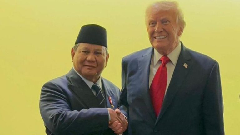 Prabowo Subianto Dipuji Donald Trump di KTT Gaza: "Pria Tangguh!"