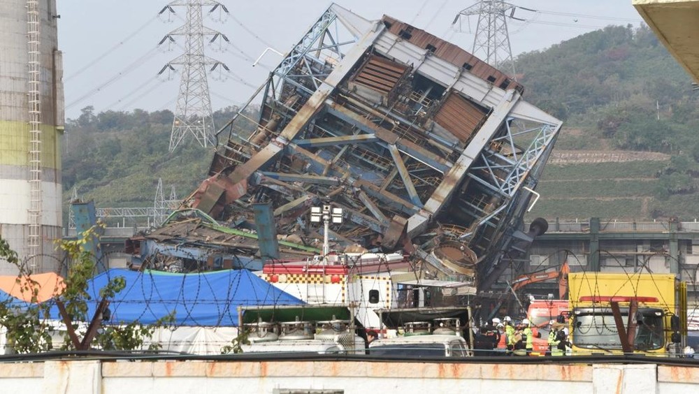 Tragedi Maut di Korsel Menara Listrik Runtuh Timpa Pekerja