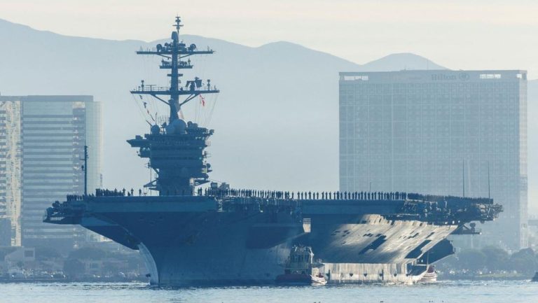 Internationalmedia.co.id - News - Di tengah tensi yang meningkat dengan Iran, kapal induk Amerika Serikat (AS) beserta aset militer lainnya dikabarkan akan segera tiba di Timur Tengah dalam beberapa hari mendatang.