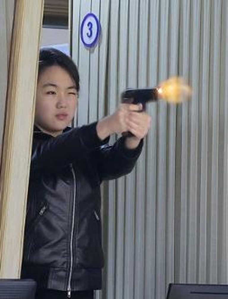 Putri Kim Jong Un Beraksi Dengan Senjata Pertanda Suksesi Makin Dekat