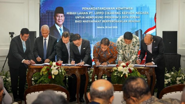 Lippo Cikarang Sumbang Lahan Jutaan Rumah Menanti