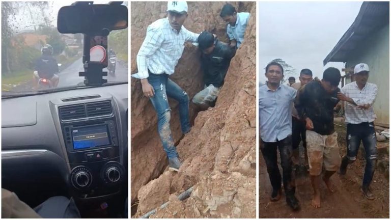 Maling Motor Terjun Jurang Demi Lolos