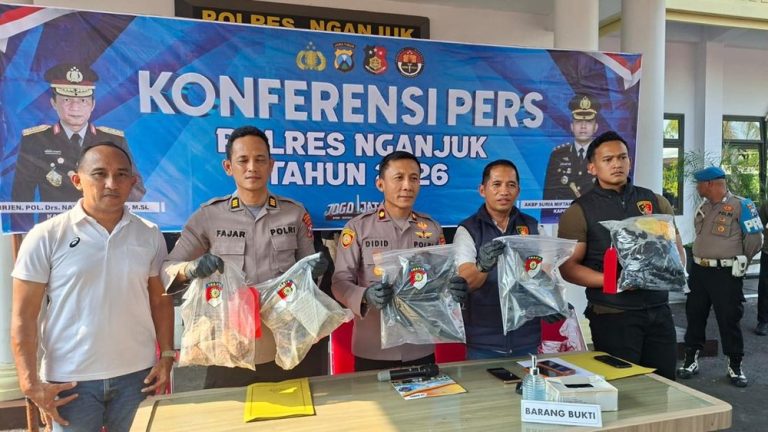 Nganjuk Gempar Belasan Orang Terlibat Pengeroyokan Maut