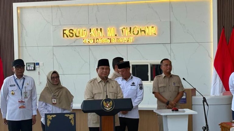 Krui Punya RS Canggih Prabowo Buka Layanan Jantung Kanker