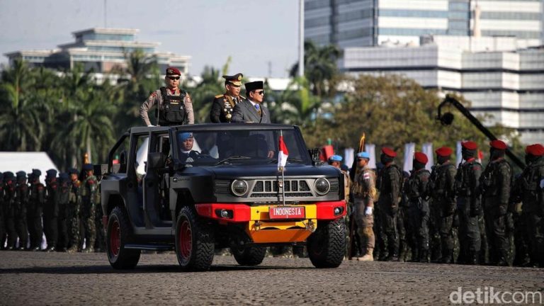Prabowo Pimpin Upacara Akbar di Cikeas Ini Alasannya