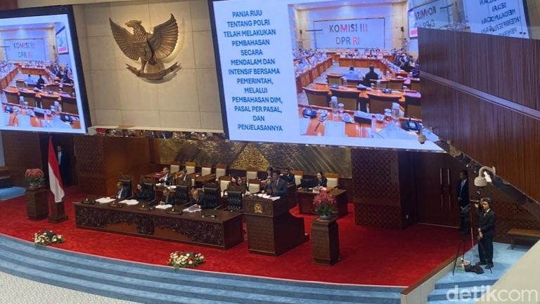 UU Polri Disahkan Partisipasi Publik Terjamin