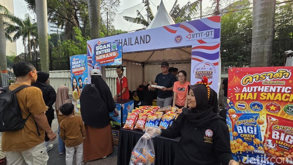 Ada Apa di CFD HI Warga Berburu Rasa Baru