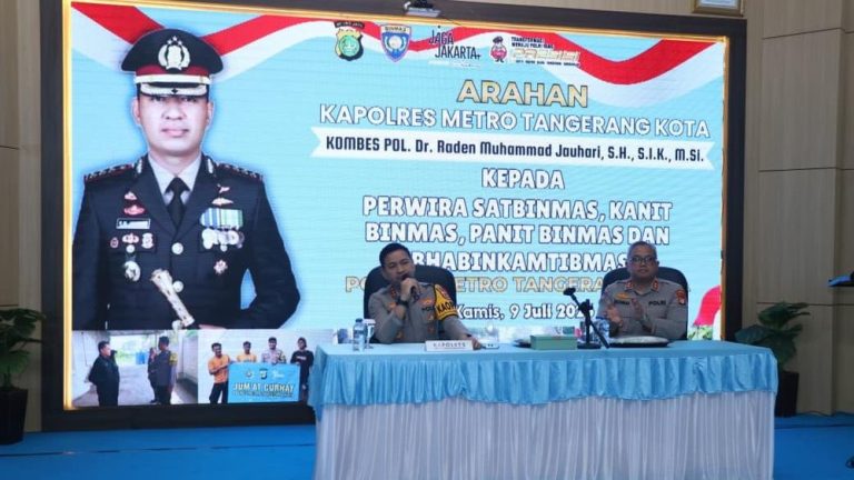 Kapolres Tangerang Ungkap Kunci Utama Keamanan Wilayah