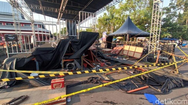 Kejurnas Drift Banyumas Geger Tribun Roboh Belasan Diperiksa