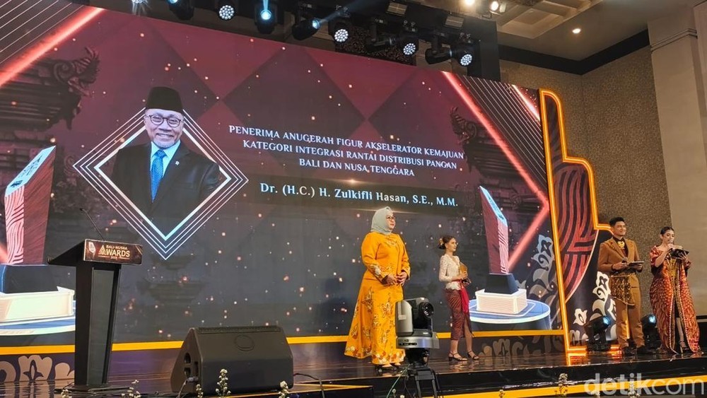 Menteri Ini Raih Gelar Tokoh Pangan Penting