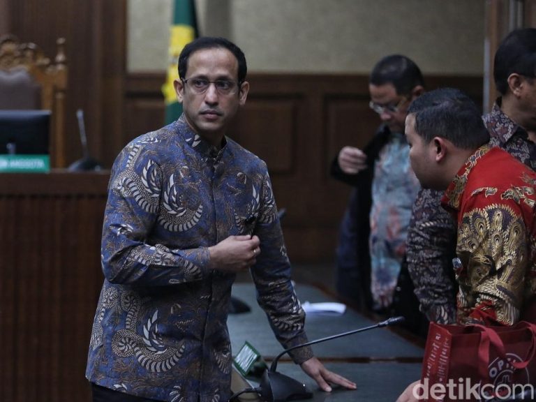 Nadiem Lawan Vonis 10 Tahun Laporkan Hakim
