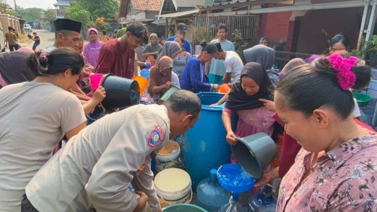 Penyelamat Dahaga Warga Serang Tiba