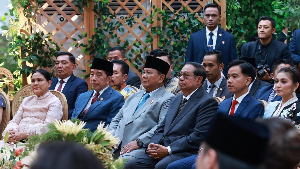 Pemandangan Tak Terduga di Pernikahan Putra Boy Thohir
