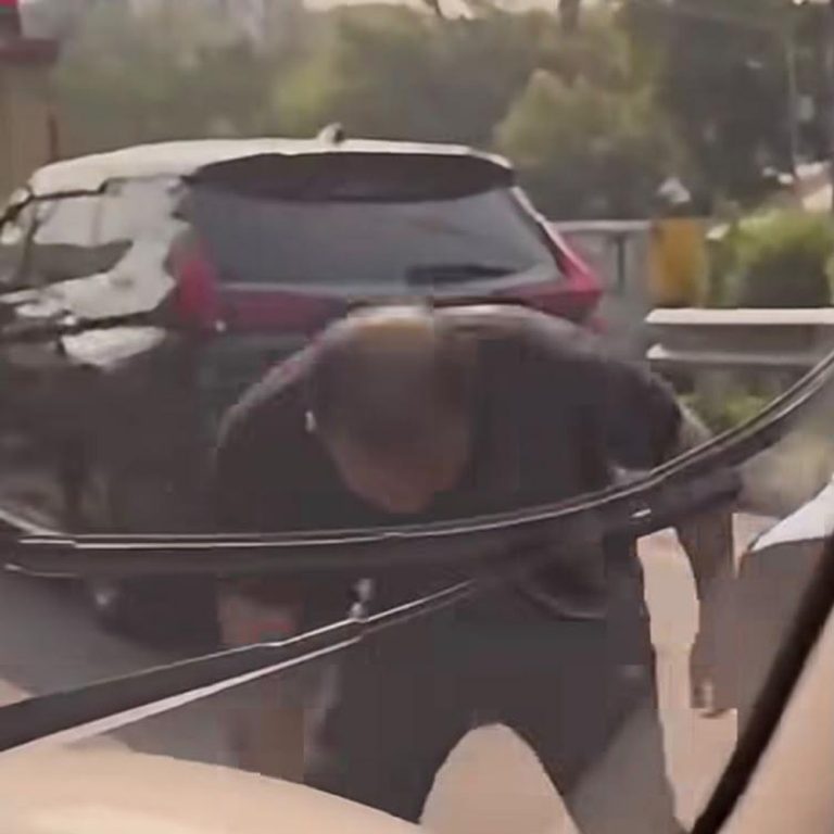 Terungkap Alasan Pria Viral Rusak Mobil