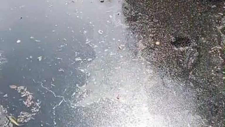 Sungai Cibeureum Berbau Busuk Warga Kopo Geger