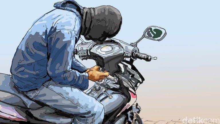 Maling Motor Bersenjata Tangerang Akhirnya Diringkus