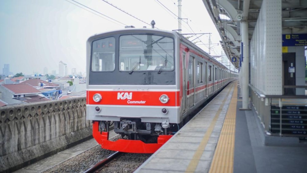 KRL Tanah Abang Kembali Beroperasi Penuh