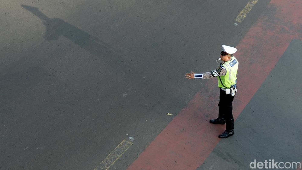Jakarta Kondusif Lalu Lintas Tak Terganggu