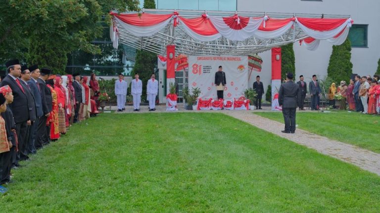 Merah Putih Berkibar Megah di Ottawa Ini Kisahnya Merah Putih Berkibar Megah di Ottawa Ini Kisahnya