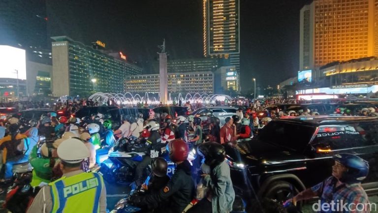 Karnaval Merdeka Usai Begini Kondisi Bundaran HI