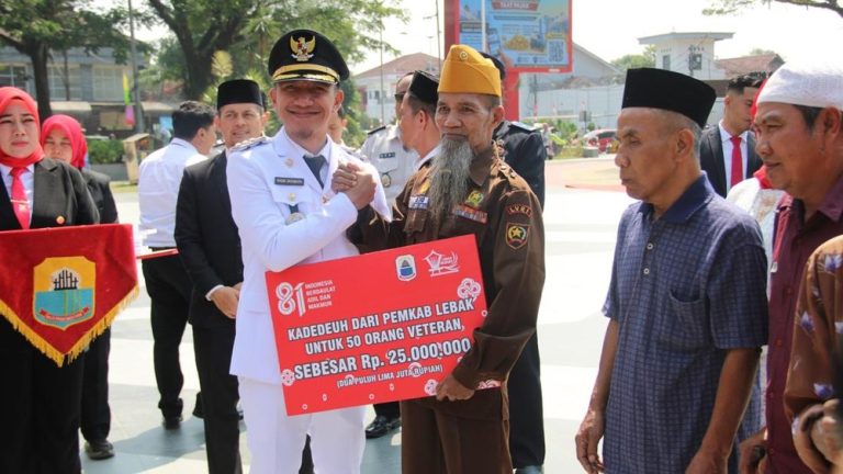 Kado Spesial Kemerdekaan dari Bupati Lebak