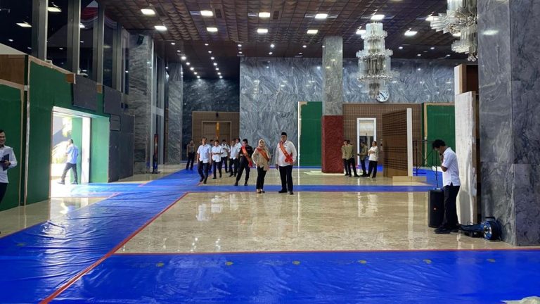 Parlemen Bersolek Sambut Tamu Negara Ada Kejutan Baru