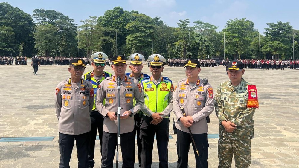 Ibu Kota Siaga Ribuan Personel Dikerahkan