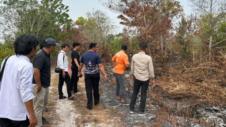 Terkuak Dalang Karhutla Pria Senter