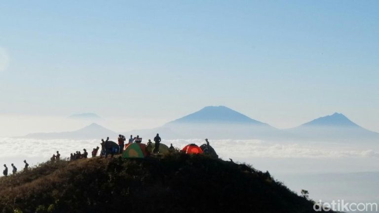 Drama di Gunung Prau Sejoli Terpergok