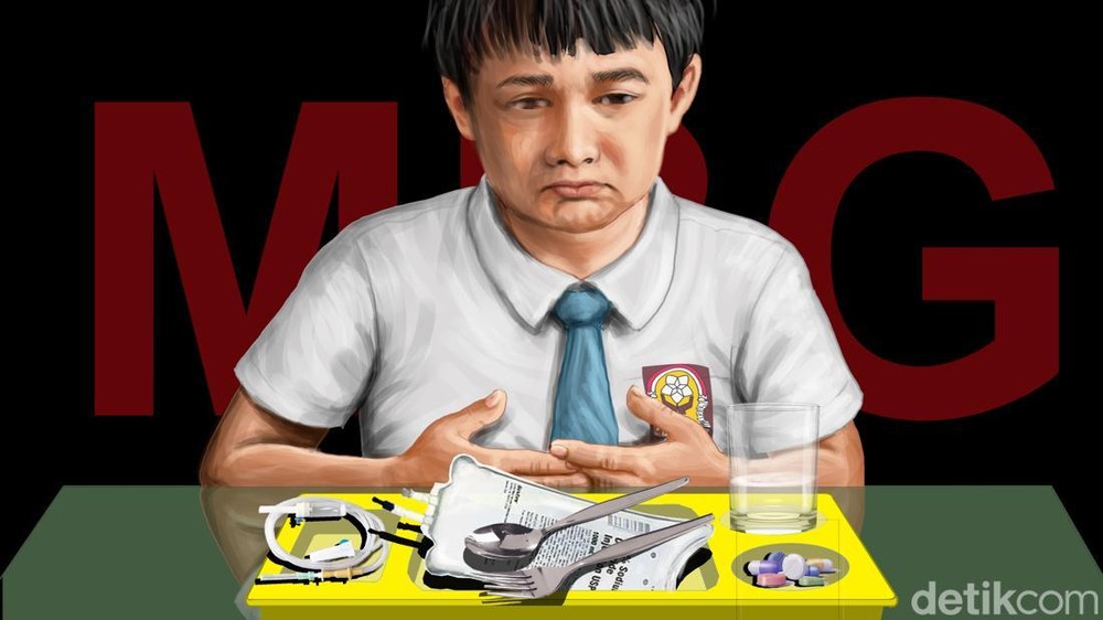 Menu Gratis Bikin Ratusan Siswa Rembang Terkapar