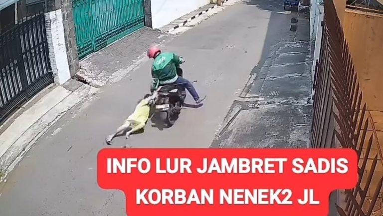 Nenek 70 Tahun Dijambret Modus Tanya Alamat