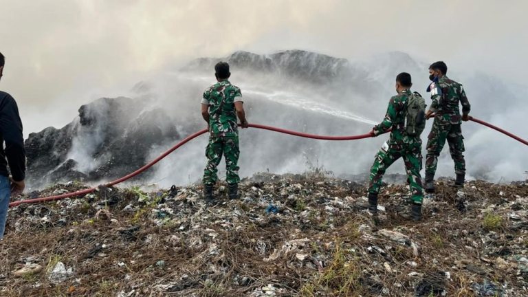 Bogor Darurat Api Lahan Merembet TPA Galuga Terbakar Hebat