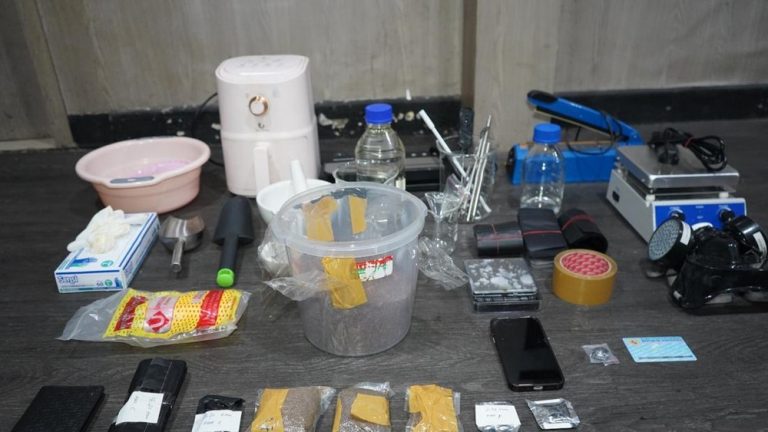 Terbongkar Lab Narkoba Rumahan di Jakpus Sudah 4 Kali Produksi