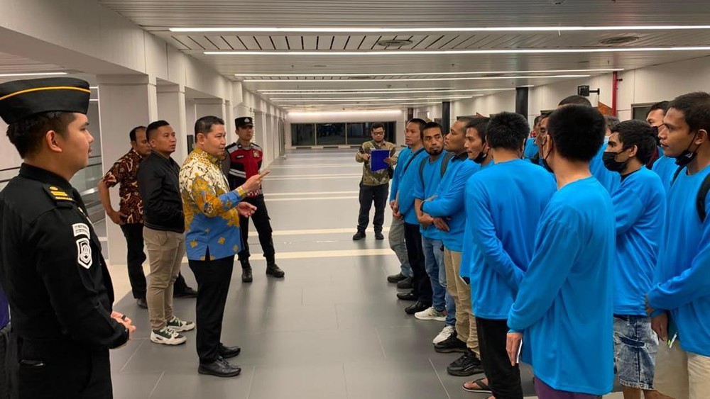 Malaysia Lepas 82 WNI Akhirnya Pulang