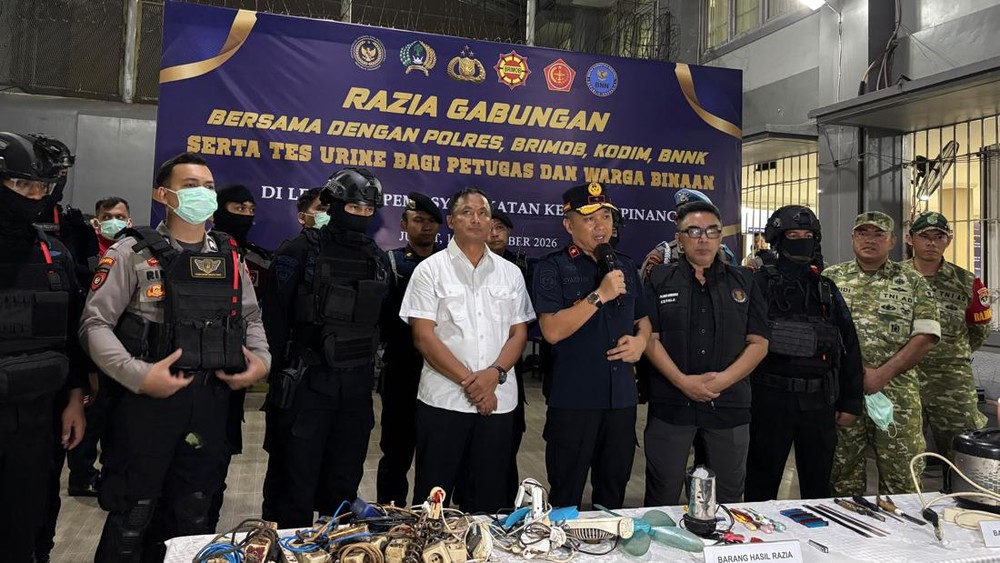 Penyisiran Lapas Cipinang Temukan Benda Tak Lazim