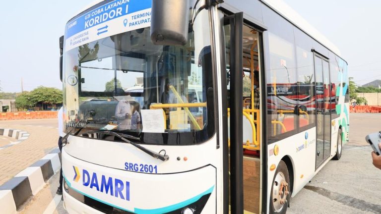 Masa Depan Transportasi Serang Pakai Bus Listrik