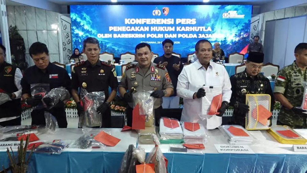 Polri Usul Cabut Izin 23 Perusahaan Pembakar Hutan