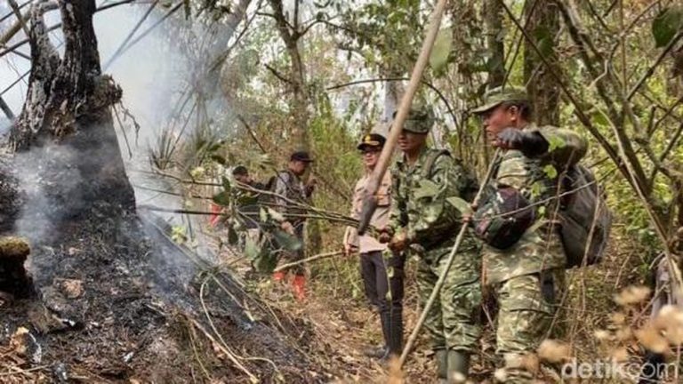 Api Gunung Arjuno Welirang Padam