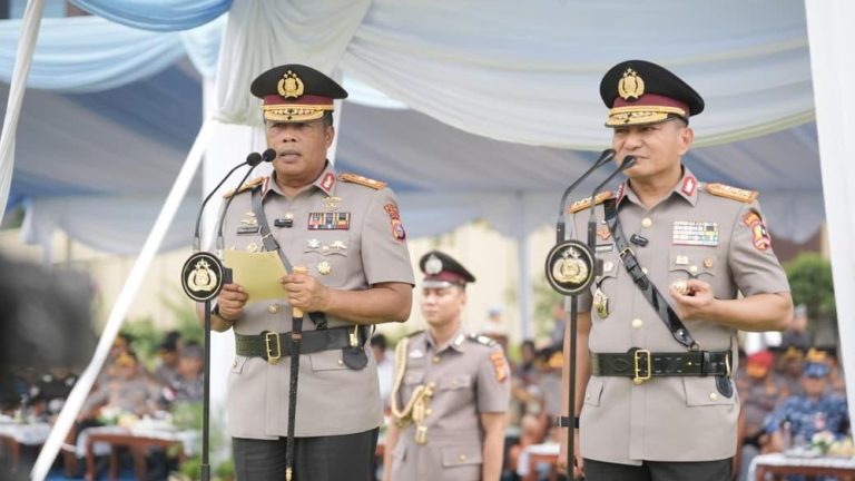Estafet Kepemimpinan Baru Polda Riau